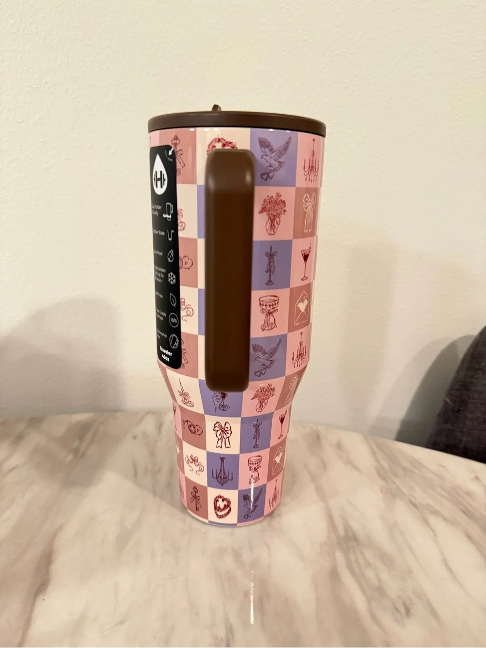HydroJug x Anthropologie Key To My Heart 40oz Traveler